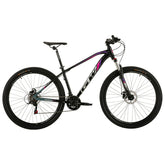 Bicicleta MTB GW Jaguar Aluminio 29p 2x9 Vel Negro/Morado
